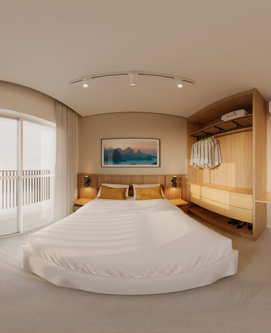 Ambiente interno para tour virtual 360 graus